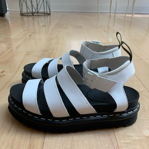 Dr. Martens Blaire Sandal - White
